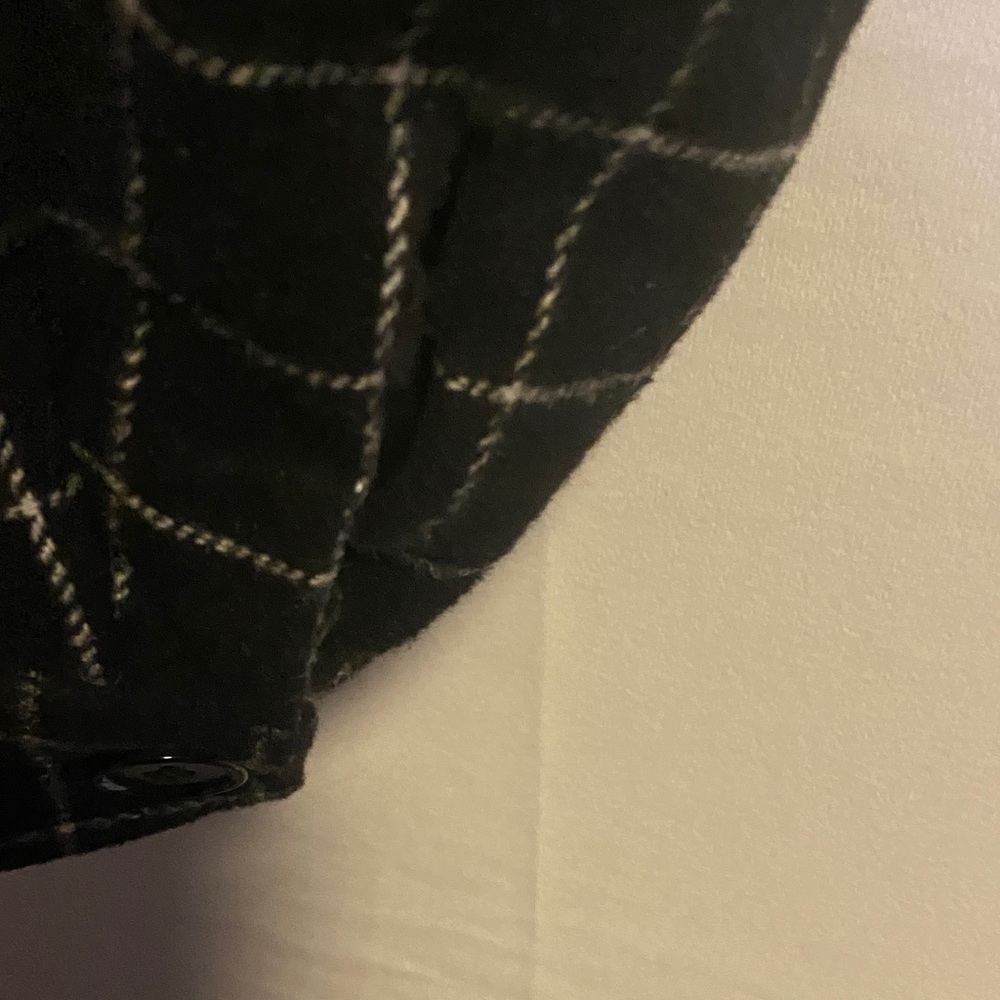Forever 21 Black Checkered Cropped Blazer - Picture 9 of 10